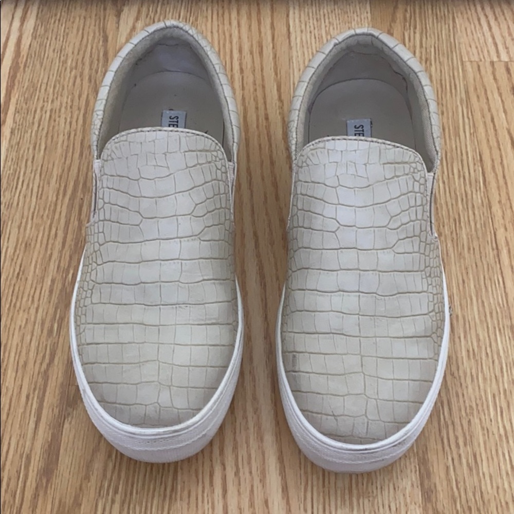 Steve Madden crocodile sneakers
